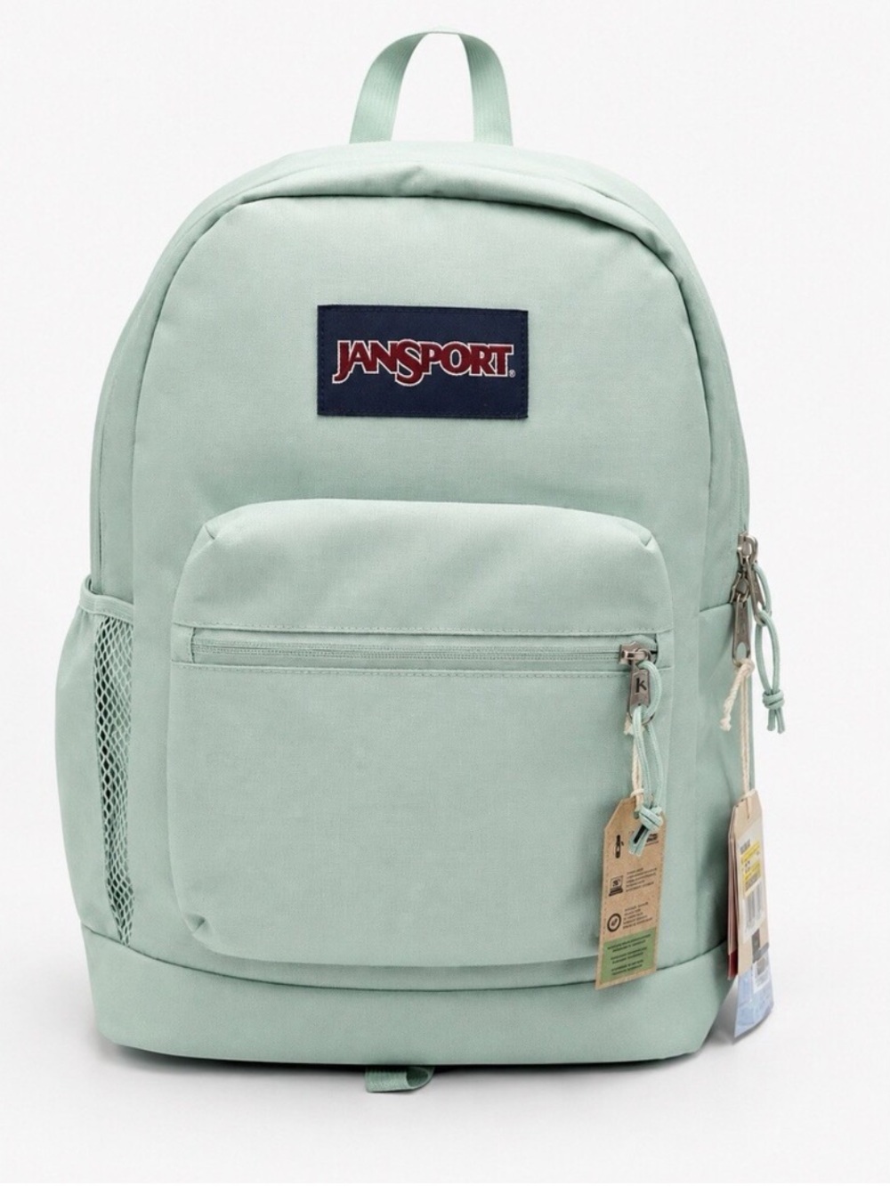 Jansport Backpack with Front Pocket- Faded Sage
NEW WITH TAGS!